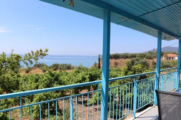 Meerblick  Bizos Beach