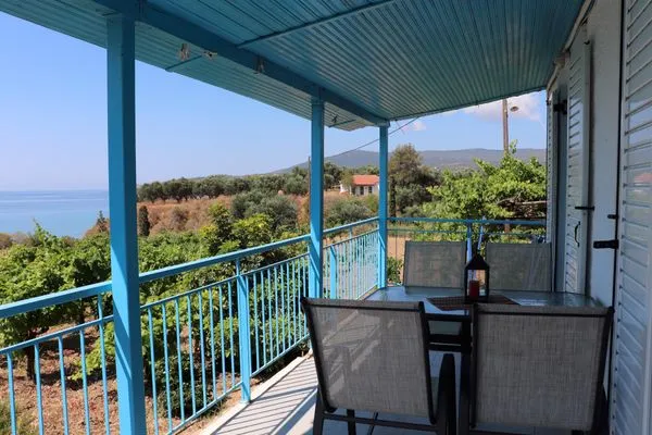 Terrasse  Bizos Beach