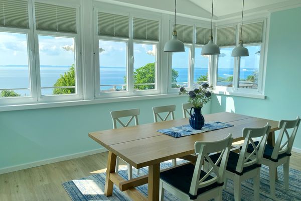 Essbereich mit Ostseeblick