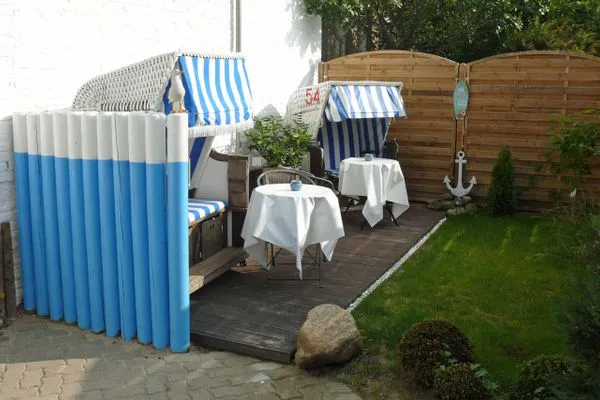 Terrasse  (WIK 7c) Ferienwohnung "Topp 3"