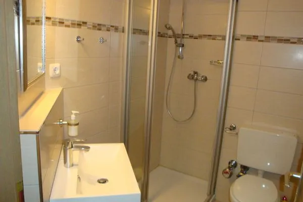 Badezimmer  (TRA7b) "Residenz Windrose" App.6