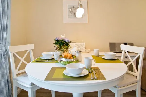 Küche / Küchenzeile  (TRA7c) Ferienwohnung "Kossmann 2"