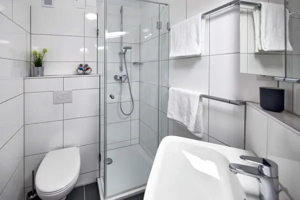 Badezimmer  (TRA7d) Ferienwohnung "Kossmann 3"
