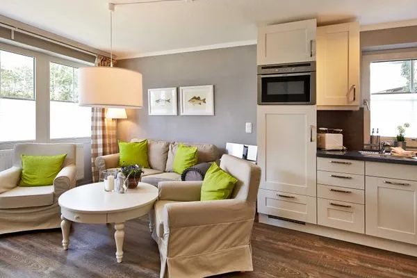 Wohnzimmer  (TRA7d) Ferienwohnung "Kossmann 3"