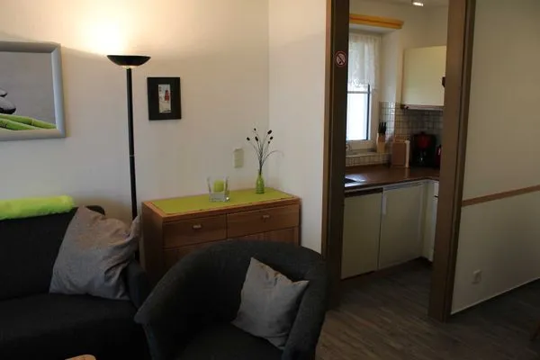 Wohnzimmer  (TRA7e) Ferienwohnung "Windrose App. 13"