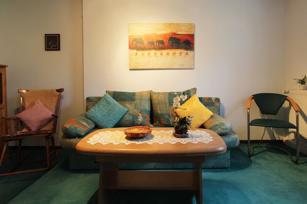  Gartenblick Kröpelin - Wohnzimmer