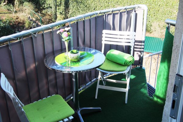  Hühnergott Kröpelin - Balkon