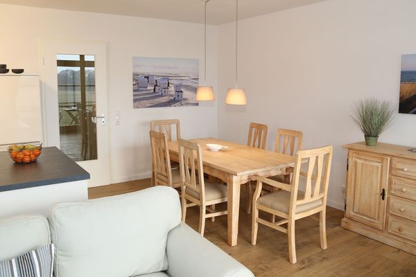 Wohnanlage "Am Grün" Sonnenblick Wittenbeck - Wohnzimmer