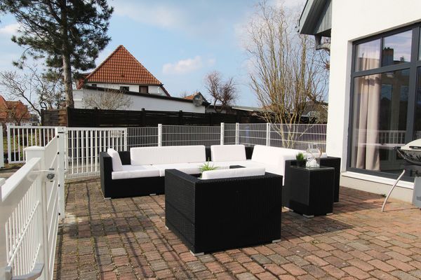  Küstenmeerchen Börgerende - Terrasse