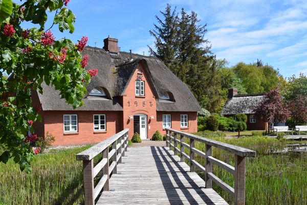 Friesenhof Whg. 12 Amrum - Gartenblick
