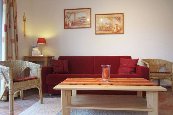 Haus Strandburg Ostseeblick Kühlungsborn - Wohnzimmer