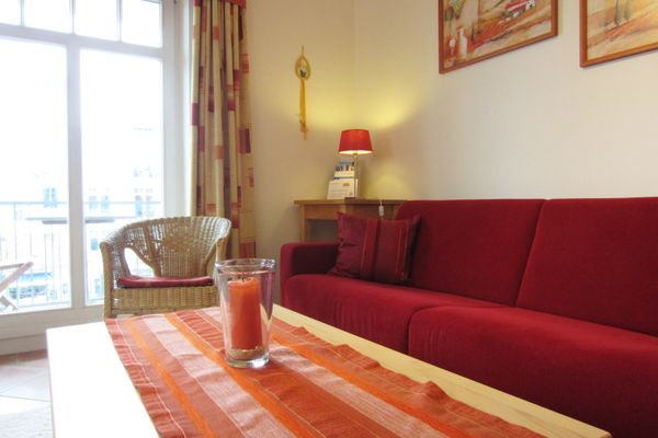 Haus Strandburg Ostseeblick Kühlungsborn - Wohnzimmer