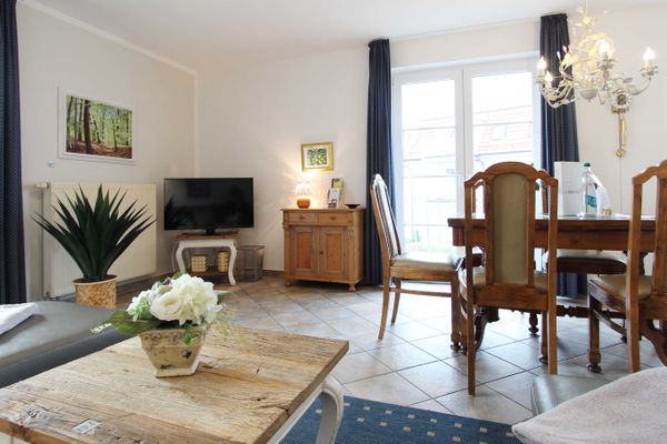  Ostseeinsel - Urlaub mit Strandkorb und Rädern  - Wohnzimmer