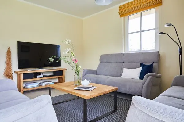 Wohnzimmer  Ferienhaus Graukranich 41
