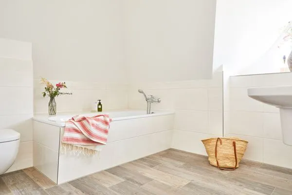 Badezimmer  Ferienhaus Graukranich 41