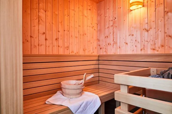 Sauna  Ferienhaus Graukranich 41