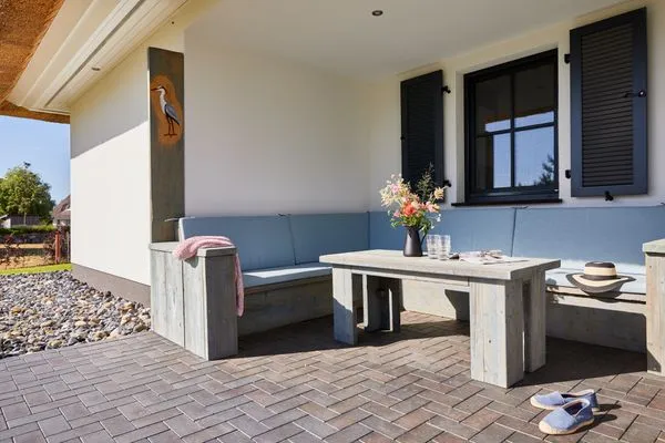 Terrasse  Ferienhaus Graukranich 41