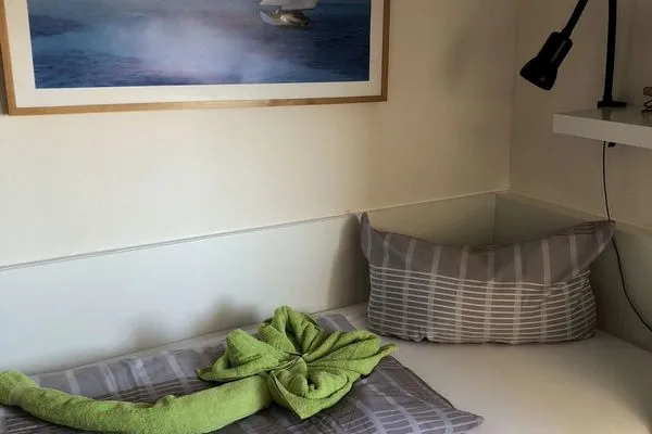 Schlafzimmer Ferienhaus Seeblick Ferienwohnung 65