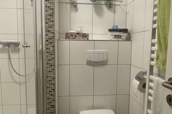 Badezimmer Ferienhaus Seeblick Ferienwohnung 65