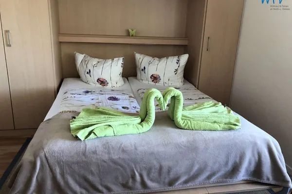 Schlafzimmer Ferienhaus Seeblick Ferienwohnung 65