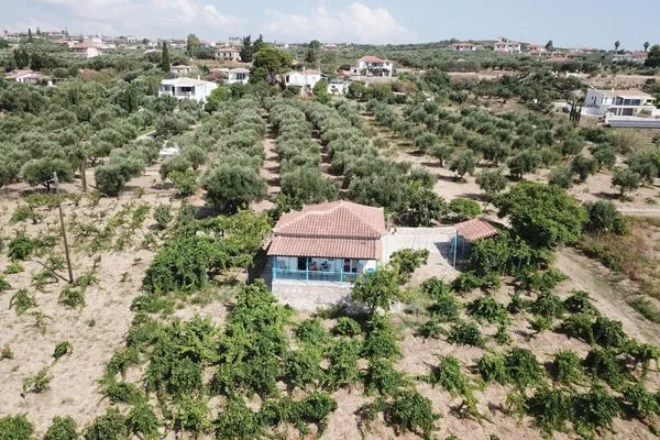 Vogelperspektive  Bizos Beach