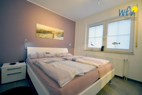 Schlafzimmer Juist Zauber - Haus 2 Ferienwohnung Jansen
