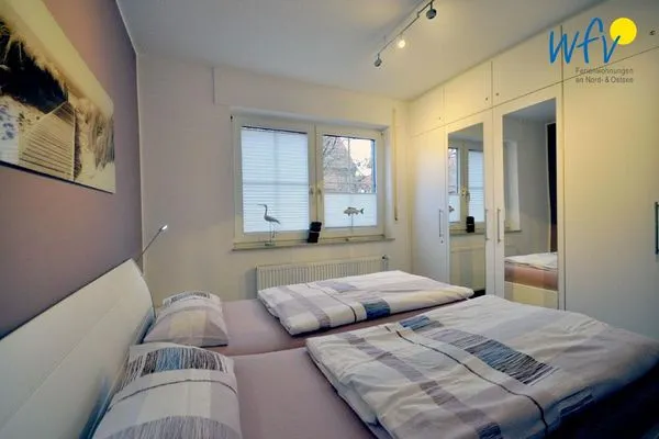 Schlafzimmer Juist Zauber - Haus 2 Ferienwohnung Jansen