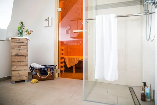 Sauna  Ferienhaus Haubenlerche 32