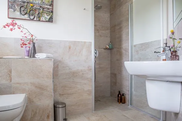 Badezimmer  Ferienhaus Schilfrohrsänger 39