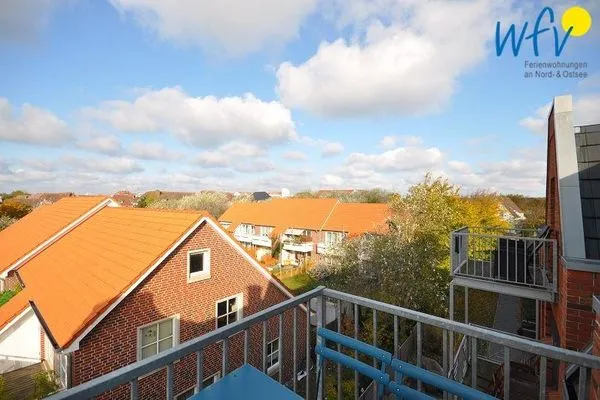 Balkon Kapitänshaus Ferienwohnung 11