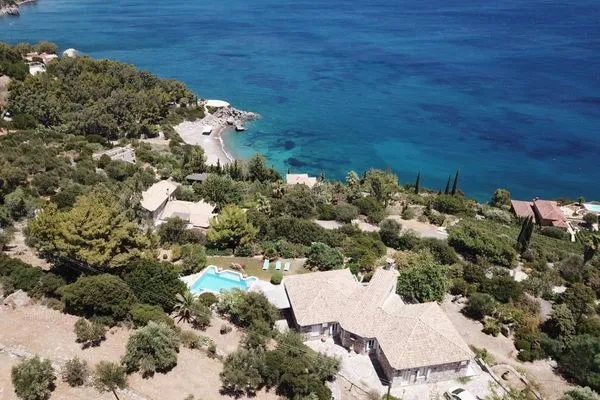 Vogelperspektive  Türkis