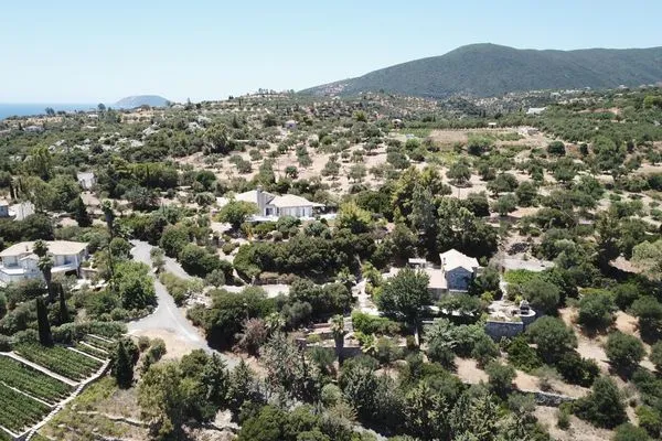 Vogelperspektive  Türkis