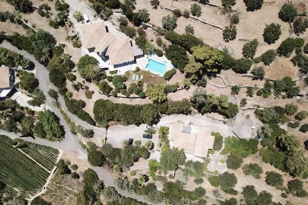 Vogelperspektive  Türkis