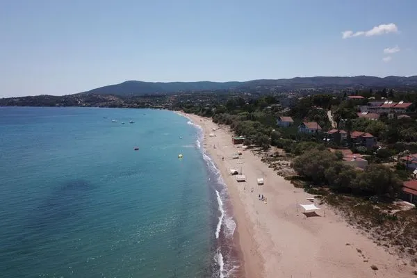 Zaga Strand nach 3km  Türkis