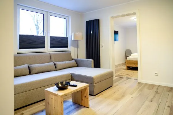 Wohnzimmer Smart Resorts Haus Saphir Ferienwohnung 506