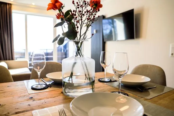 Wohnzimmer Smart Resorts Haus Saphir Ferienwohnung 508