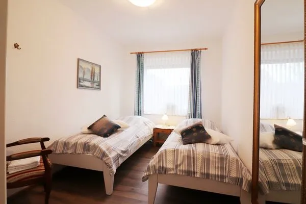 Schlafzimmer Haus am Kurpark Wohnung 18