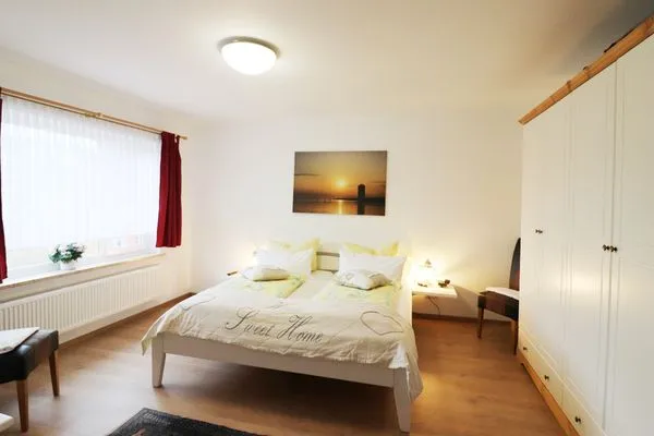 Schlafzimmer Haus am Kurpark Wohnung 18