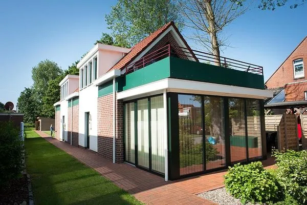 Hauptansicht Haus Gartenstraße Ferienwohnung Gartentraum