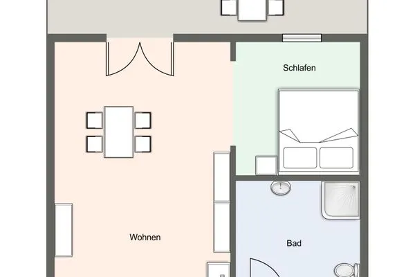 Apartmenthaus Deichbude Apartmenthaus Deichbude Strandmuschel - 2 SPO Ording - 