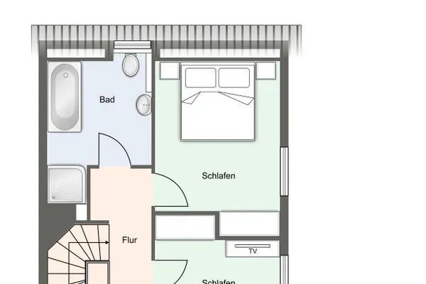 Reetdachhaus Seaside Reetdachhaus Seaside SPO Boehl - Grundriss