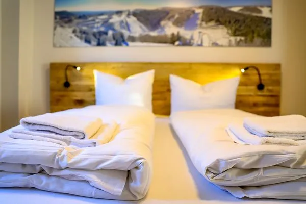Schlafzimmer Smart Resorts Haus Brilliant Ferienwohnung 601
