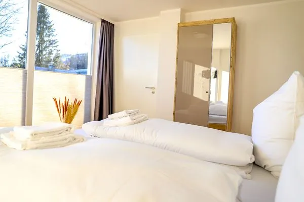 Schlafzimmer Smart Resorts Haus Brilliant Ferienwohnung 601