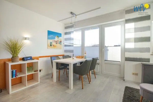 Wohnzimmer Appartement-Haus Regina Ferienwohnung Ohlsen´s smucke Stuuv