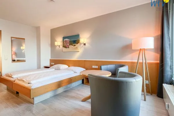 Schlafzimmer Appartement-Haus Regina Ferienwohnung Ohlsen´s smucke Stuuv