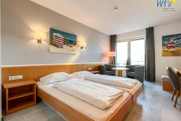 Schlafzimmer Appartement-Haus Regina Ferienwohnung Ohlsen´s smucke Stuuv