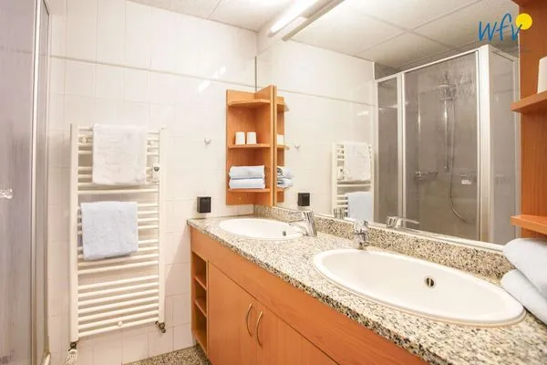 Badezimmer Appartement-Haus Regina Ferienwohnung Ohlsen´s smucke Stuuv