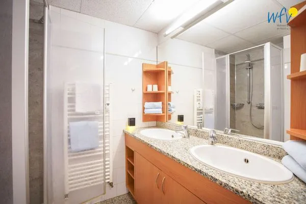 Badezimmer Appartement-Haus Regina Ferienwohnung Ohlsen´s smucke Stuuv