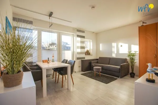 Wohnzimmer Appartement-Haus Regina Ferienwohnung Ohlsen´s smucke Stuuv