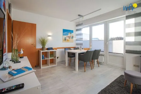 Wohnzimmer Appartement-Haus Regina Ferienwohnung Ohlsen´s smucke Stuuv